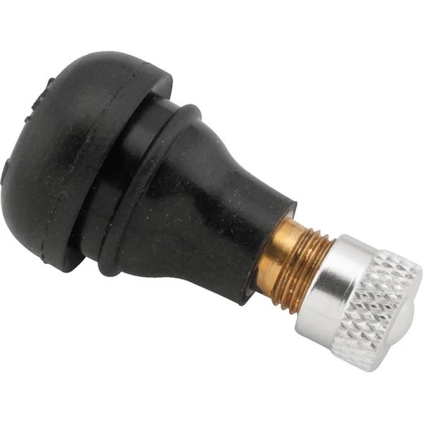 Bikemaster TR412 Rubber Valve Stem With Metal Cap 3 Bikemaster TR412 Rubber Valve Stem With Metal Cap