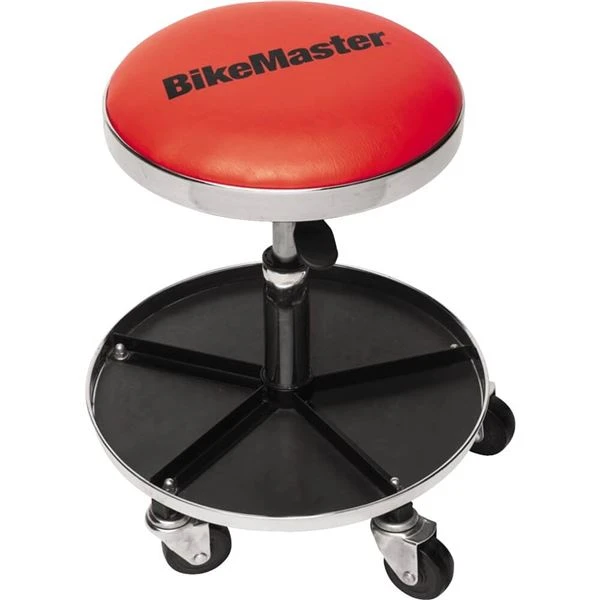 Bikemaster Ultimate Shop Stool With Tool Caddy 3 Bikemaster Ultimate Shop Stool With Tool Caddy