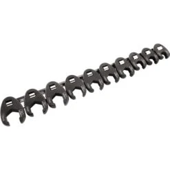 Bikemaster 10-Piece 3 / 8" Drive Metric Flare Crow Foot Wrench Set