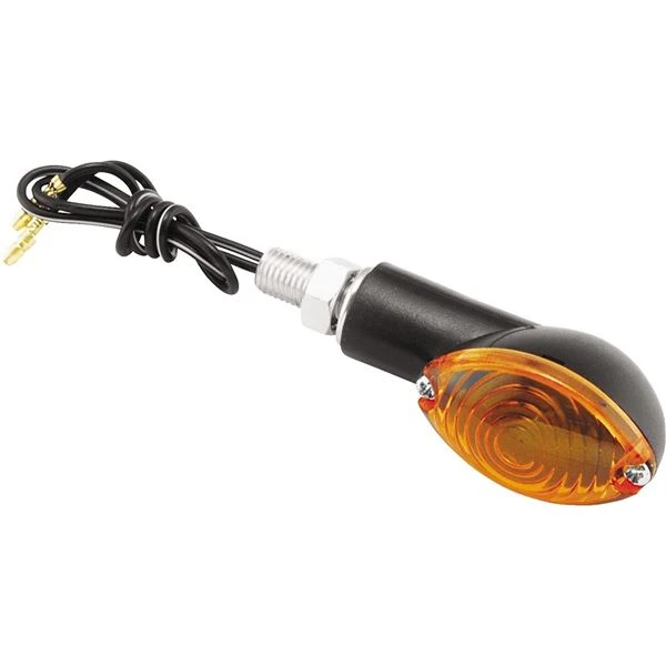 Bikemaster Universal Mini-Stalk Oval Turn Signals 4 Bikemaster Universal Mini-Stalk Oval Turn Signals - Image 2