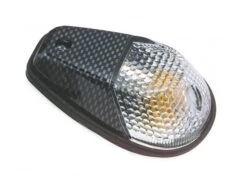 BikeMaster Universal Flush Mount Turn Signals -Bikemaster bike master universal flush mount turn signals black clear 1