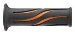 BikeMaster Wave Grips -Bikemaster bike master wave grips black orange