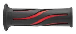 BikeMaster Wave Grips -Bikemaster bike master wave grips black red